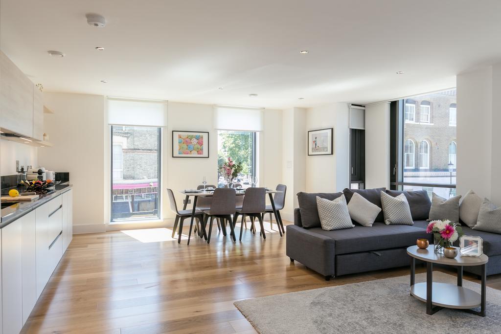 Portobello Apt With Floor-To-Ceiling Views Londres Extérieur photo