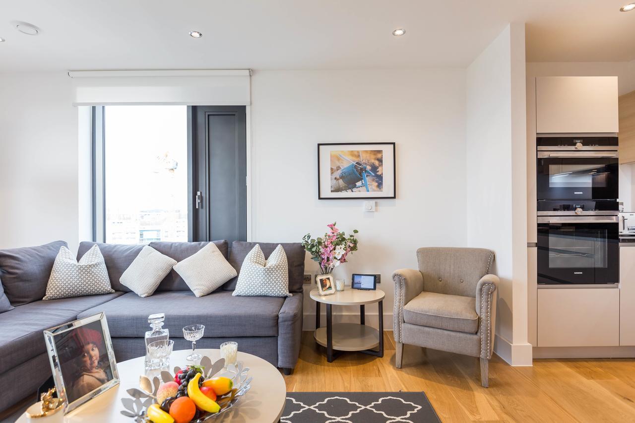 Portobello Apt With Floor-To-Ceiling Views Londres Extérieur photo